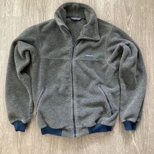 Patagonia Vintage made USA 90s Synchilla Bomber - M